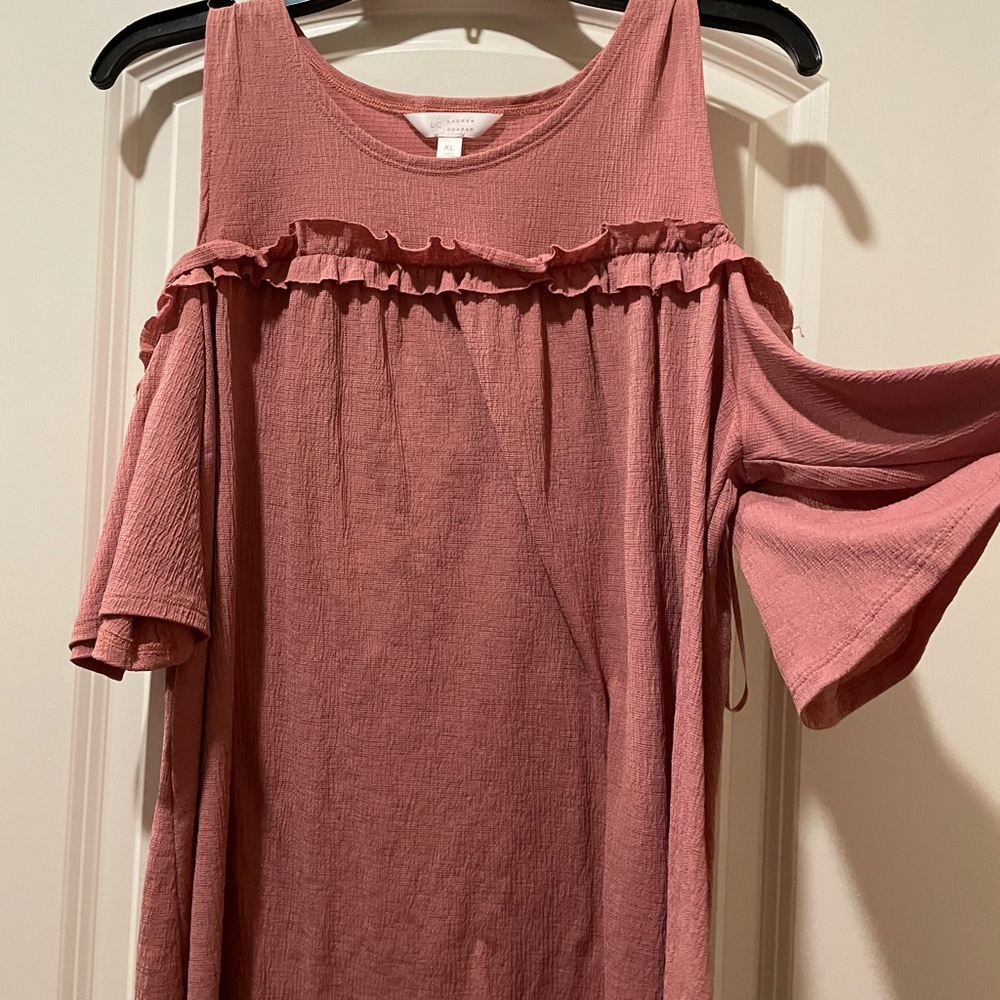 Lauren Conrad off the shoulder blouse